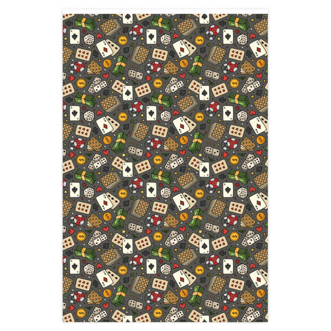 Casino Night Wrapping Paper