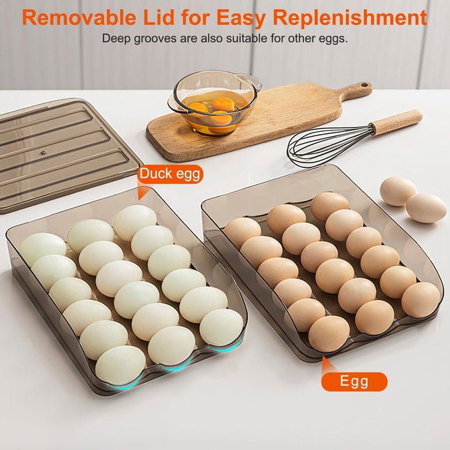 Egg Container Holder For Refrigerator Double Layer Egg Storage Box