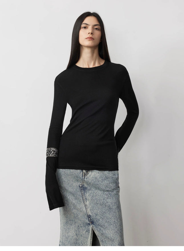 Lyocell wool stretch comfortable breathable fit minimalist solid color