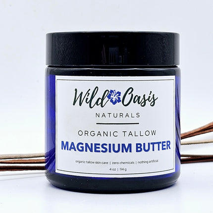 Magnesium Butter - Organic Tallow Magnesium Cream