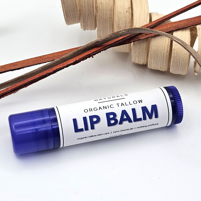 Lip Balm - Organic Tallow Lip Care - 3 pack