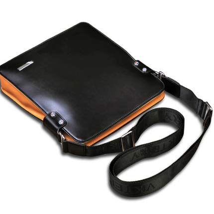 Men's High Quality PU leather Leisure Messenger Bag