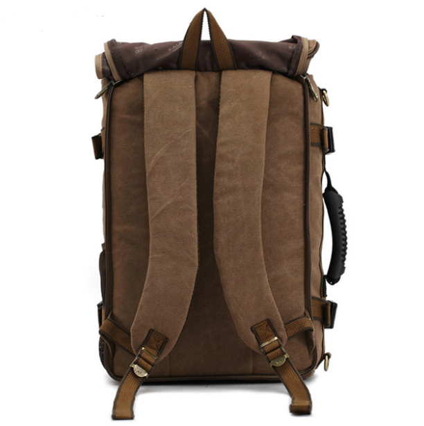 Large High Quality Canvas Travel Mountaineering Backpack