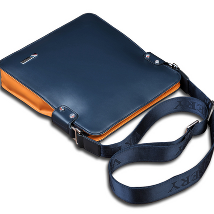 Men's High Quality PU leather Leisure Messenger Bag