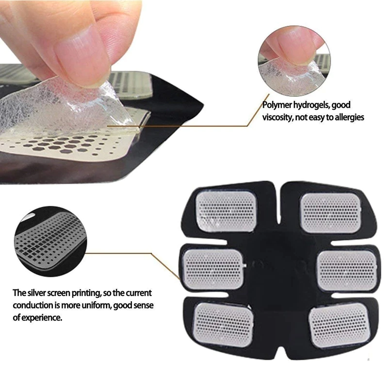 EMS Abdominal Muscle Toning Trainer ABS Stimulator Toner Fitness