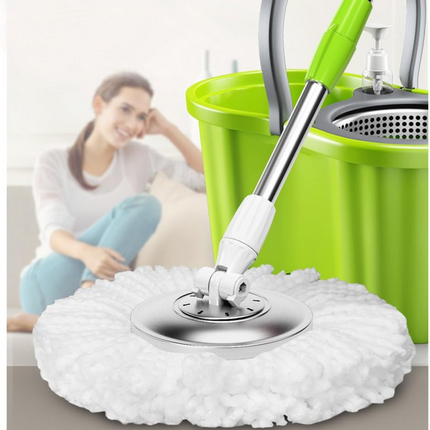 6 Pack Replacement Microfiber Mop Head Refill 360° Spin Easy Cleaning