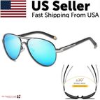 Style 2 - Black W/ Blue Lens