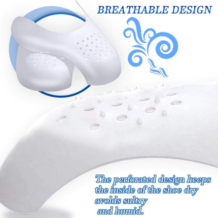 5 Pairs Shoe Protector Anti Crease Force Fields Cover Toe Cap Creasing