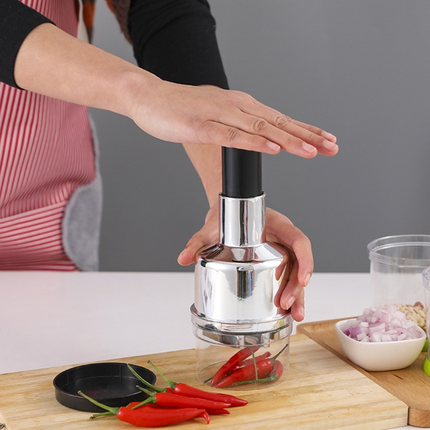 Vegetable Fruit Salad Onion Garlic Food Hand Chopper Cutter Slicer