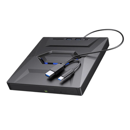 External CD DVD Drive USB 3.0 Writer Burner Player for PC Laptop