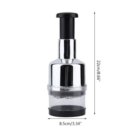 Vegetable Fruit Salad Onion Garlic Food Hand Chopper Cutter Slicer