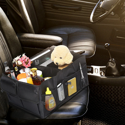 Trunk Cargo Organizer Folding Storage Collapse Bag Bin For Car Truck