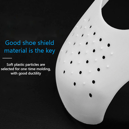 5 Pairs Shoe Protector Anti Crease Force Fields Cover Toe Cap Creasing