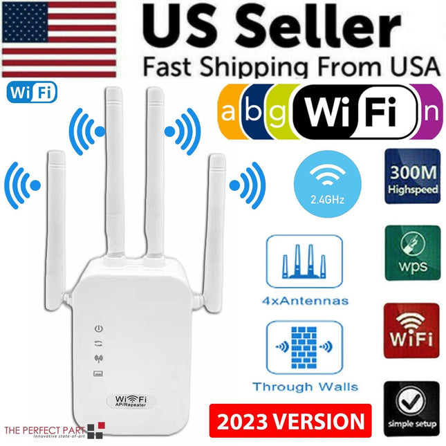 WiFi Range Extender Internet Booster Network Router Wireless Signal