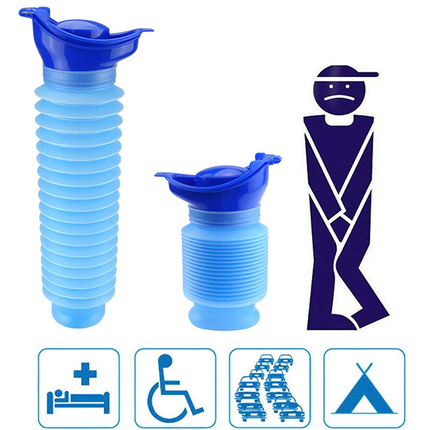 Male Female Portable Urinal Travel Camping Car Toilet Pee Bottle