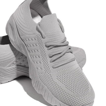 Womens Running Trainers Ladies Sneakers Slip On Walking Gym Comfy