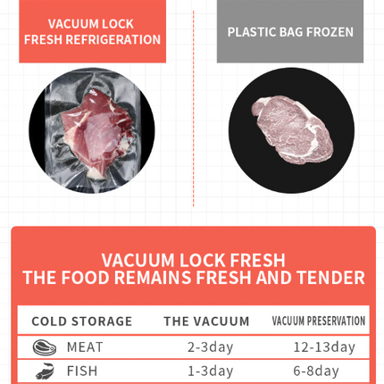 Vacuum Sealer Machine Food Preservation Storage Saver Automatic With