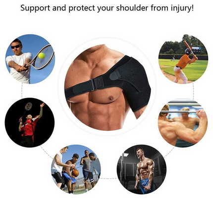 Shoulder Brace Support Compression Sleeve Torn Rotator Cuff AC Joint