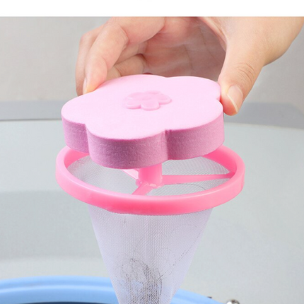 2 Pcs Floating Pet Fur Catcher Laundry Lint Pet Hair Remover For