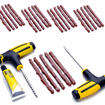 68pc Tire Repair Kit DIY Flat Tire Repair Car Truck Motorcycle Home
