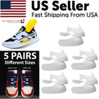 S (Women's Shoe Size 5-8) / White