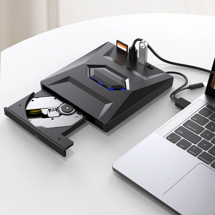 External CD DVD Drive USB 3.0 Writer Burner Player for PC Laptop