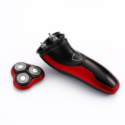 Men's Razor Rotary Waterproof Electric Shaver Pop-Up Trimmer Wet Dry