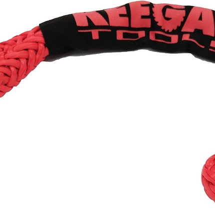 1/2" x 24" 65,000LBS Soft Shackle Recovery Rope For SUV Winch Snatch