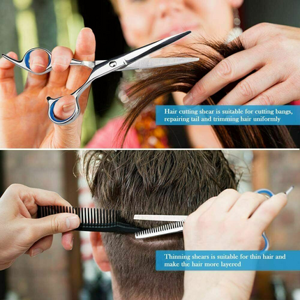 Professional Hair Cutting Thinning Scissors Barber Shears Hairdressing