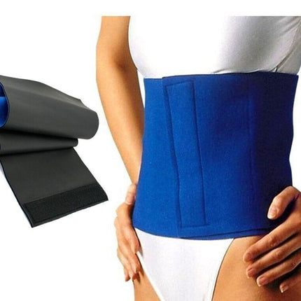 Waist Trimmer Belt Sweat Band Wrap Ab Stomach Weight Loss Fat Burner