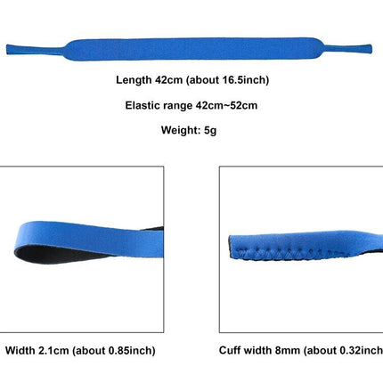 4-Pack Sports Sunglasses Neck Cord Strap Eyeglass Glasses String