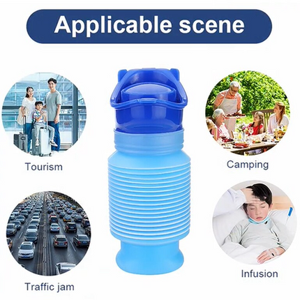 Male Female Portable Urinal Travel Camping Car Toilet Pee Bottle