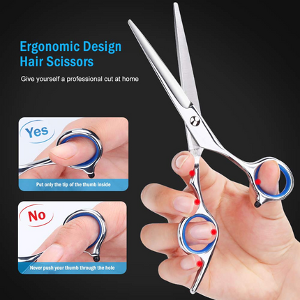 Professional Hair Cutting Thinning Scissors Barber Shears Hairdressing
