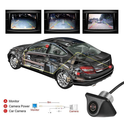 Car Rear View Reverse Camera Parking Backup Cam HD Night Vision