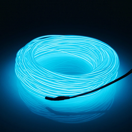 Neon LED Light Glow EL Wire String Strip Rope Tube Decor Car Party +