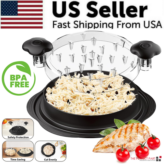 Large Chicken Shredder Tool Twist Meat Shredding Grinder Handles