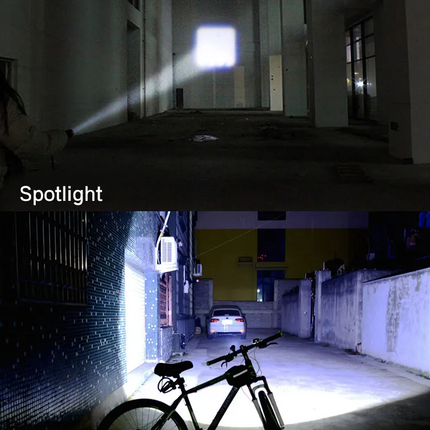 Super-Bright 90000LM LED Tactical Flashlight 5 Modes Zoomable Torch