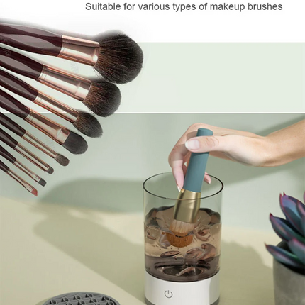 Automatic Brush Cleaner Electric Makeup Brush Cleaning Machine Fast