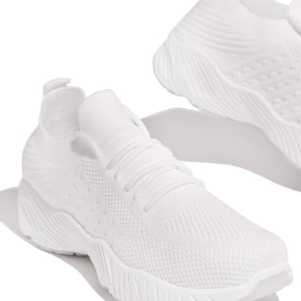Womens Running Trainers Ladies Sneakers Slip On Walking Gym Comfy