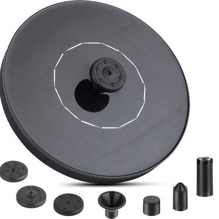Solar Power Bird Bath Fountain Pump Upgrade 1.4W Solar Fountain With 4