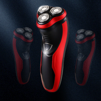 Men's Razor Rotary Waterproof Electric Shaver Pop-Up Trimmer Wet Dry