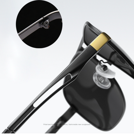 Mens Polarized Pilot Sunglasses Outdoor Driving UV400 Sun Glasses