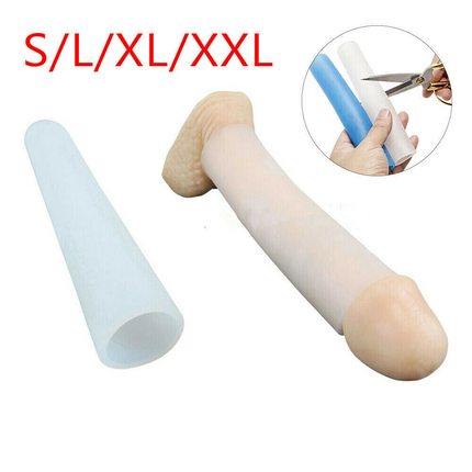 Male Penis-Extender Stretcher Max Vacuum Enhancer Enlarger Silicone