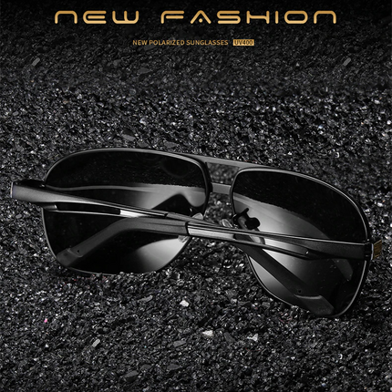 Mens Polarized Pilot Sunglasses Outdoor Driving UV400 Sun Glasses