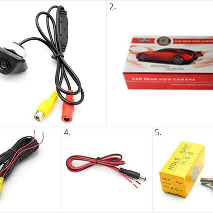 Car Rear View Reverse Camera Parking Backup Cam HD Night Vision