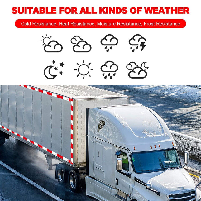 Reflective Trailer Safety Tape Conspicuity Tape Warning Sign Car Truck