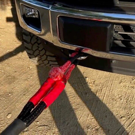 KEEGAN TOOLS 1.25"x30' Kinetic Energy Recovery Rope 46000 lbs Tow Rope
