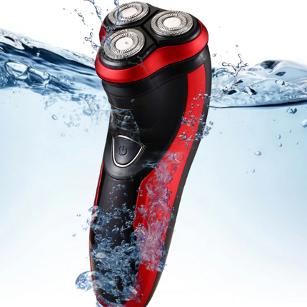 Men's Razor Rotary Waterproof Electric Shaver Pop-Up Trimmer Wet Dry