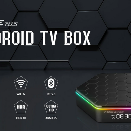 2025 Upgraded T95Z Plus Smart Android 12.0 TV Box Quad Core 6K HD