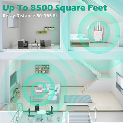 WiFi Range Extender Internet Booster Network Router Wireless Signal